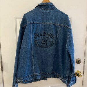 Wrangler Hero Men Big & Tall Farm-House Trucker Jack Daniels Jean Jacket Sz 3XL